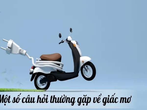 Nằm mơ mất xe máy đánh con gì may mắn