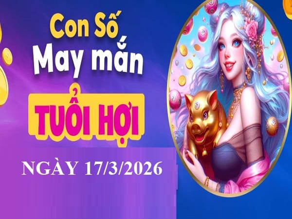 Khám phá những con số may mắn, lộc phát ngày 17/3/2026 của tuổi Hợi